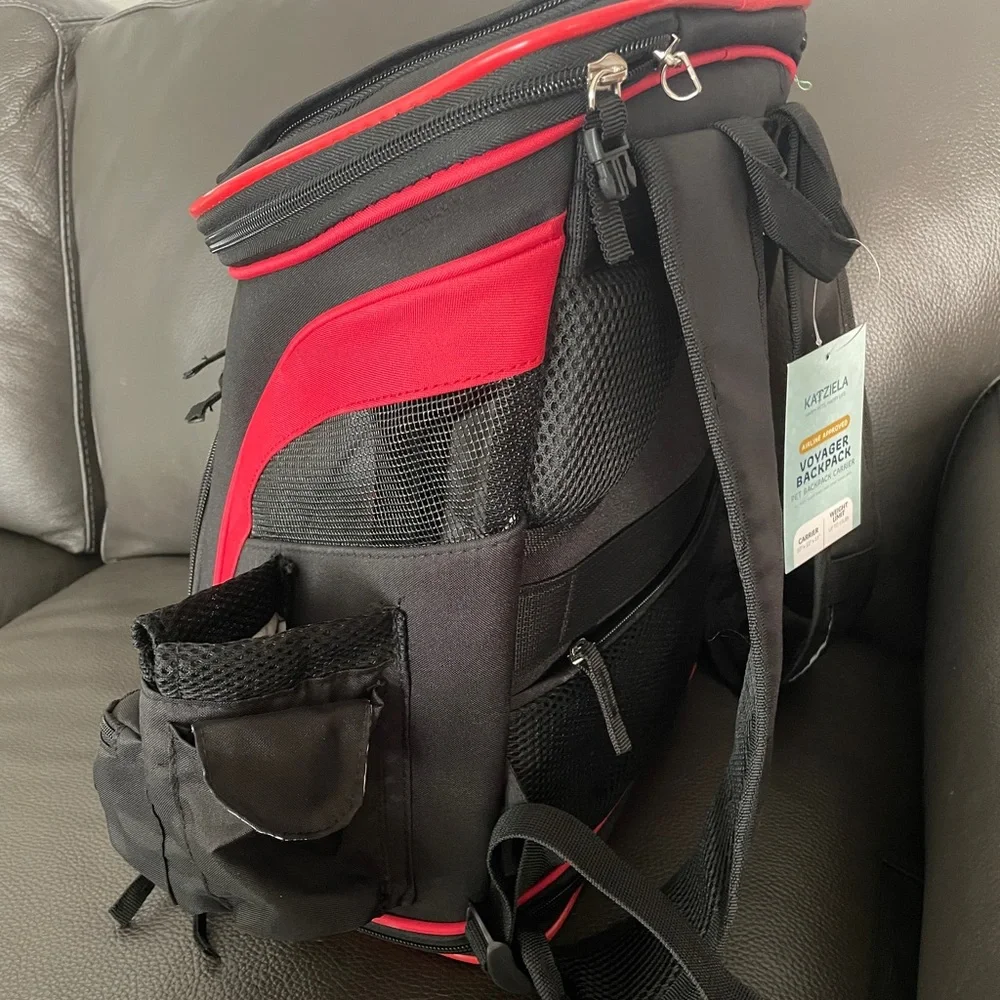 Katziela Voyager Backpack Dog/Cat Carrier